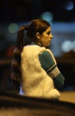 ANNA KENDRICK on the Set of Noelle in Vancouver 11/17/2017