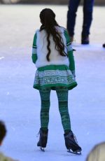 ANNA KENDRICK on the Set of Noelle in Vancouver 11/23/2017
