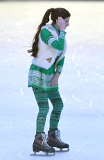 ANNA KENDRICK on the Set of Noelle in Vancouver 11/23/2017