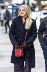 ANNALEIGH ASHFORD on the Set of Second Act in New York 11/07/2017
