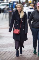 ANNALEIGH ASHFORD on the Set of Second Act in New York 11/07/2017
