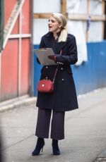 ANNALEIGH ASHFORD on the Set of Second Act in New York 11/07/2017