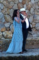 ANNE HATHAWAY on the Set of Nasty Women in Mallorca 02/11/2017