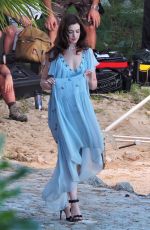 ANNE HATHAWAY on the Set of Nasty Women in Mallorca 02/11/2017