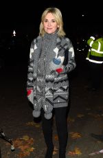 ANTHEA TURNER at Winter Wonderland at Hyde Park in London 11/16/2017