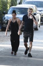 ARIEL WINTER and Levi Meaden at a Birthday Party in Los Angeles 11/26/2017