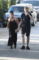 ARIEL WINTER and Levi Meaden at a Birthday Party in Los Angeles 11/26/2017