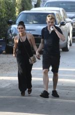 ARIEL WINTER and Levi Meaden at a Birthday Party in Los Angeles 11/26/2017