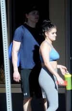 ARIEL WINTER Heading to a Gym in Los Angeles 11/25/2017