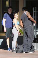ARIEL WINTER Heading to a Gym in Los Angeles 11/25/2017