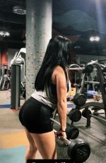 ARIEL WINTER Working at a Gym in Los Angeles 11/07/2017