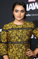 ARIELA BARER at Runaways Premiere in Los Angeles 11/16/2017