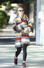 ASHLEE SIMPSON Heading to a Gym in Los Angeles 11/07/2017