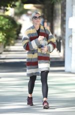 ASHLEE SIMPSON Heading to a Gym in Los Angeles 11/07/2017