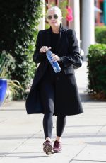 ASHLEE SIMPSON Heading to Gym in Studio City 11/27/2017