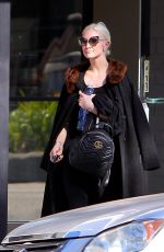 ASHLEE SIMPSON Leaves a Gym in Los Angeles 11/14/2017