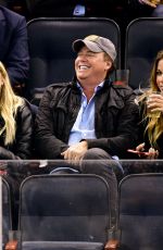 ASHLEY BENSON at Boston Bruins vs New York Rangers Game in New York 11/08/2017