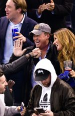 ASHLEY BENSON at Boston Bruins vs New York Rangers Game in New York 11/08/2017