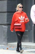 ASHLEY BENSON Out and About in New York 11/08/2017