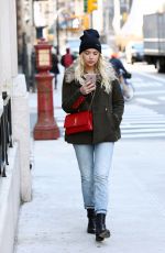 ASHLEY BENSON Out and About in New York 11/13/2017