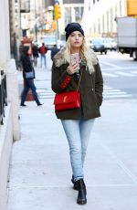 ASHLEY BENSON Out and About in New York 11/13/2017