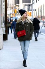 ASHLEY BENSON Out and About in New York 11/13/2017