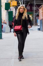ASHLEY BENSON Out in New York 11/09/2017