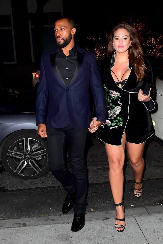 ASHLEY GRAHAM Arrives at Sophie Turner and Joe Jonas Engagement Party in New York 11/04/2017