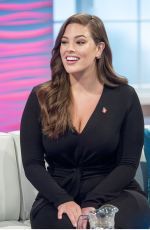 ASHLEY GRAHAM at Lorraine Show in London 11/02/2017