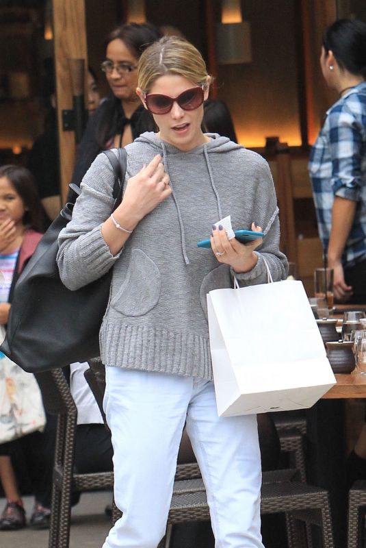 ASHLEY GREENE Out for Lunch in Hollywood 10/31/2017
