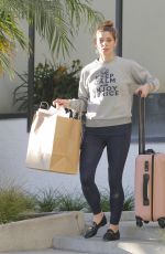 ASHLEY GREENE Out Shopping in Beverly Hills 11/08/2017
