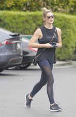 ASHLEY GREENE Shopping at Bristol Farms in West Hollywood 11/02/2017