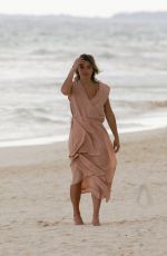 ASHLEY HART on the Set of a Photoshoot in Cancun 11/15/2017