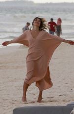 ASHLEY HART on the Set of a Photoshoot in Cancun 11/15/2017