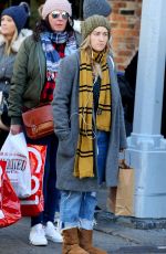 ASHLEY JOHNSON Out and About in New York 11/10/2017