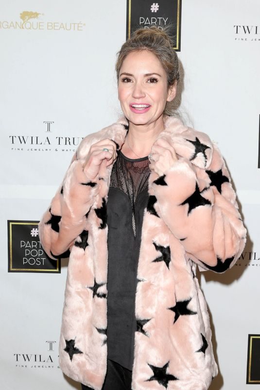 ASHLEY JONES at Partypoppost at Peninsula in Beverly Hills 11/03/2017