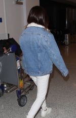 ASHLEY TISDALE at LAX Airport in Los Angeles 11/17/2017