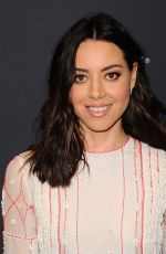 AUBREY PLAZA at HFPA & Instyle Celebrate 75th Anniversary of the Golden Globes in Los Angeles 11/15/2017