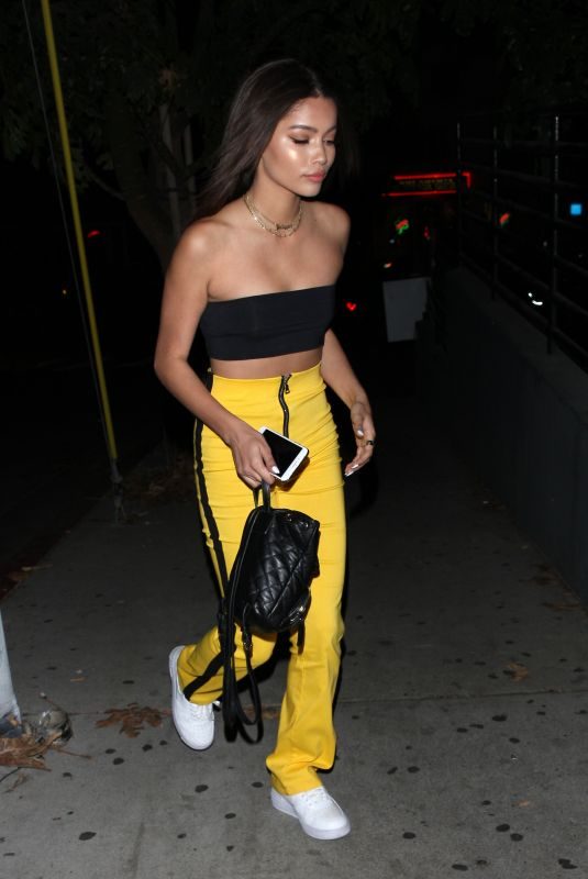 AUDREYANA MICHELLE at 1 Oak Night Club in West Hollywood 11/18/2017
