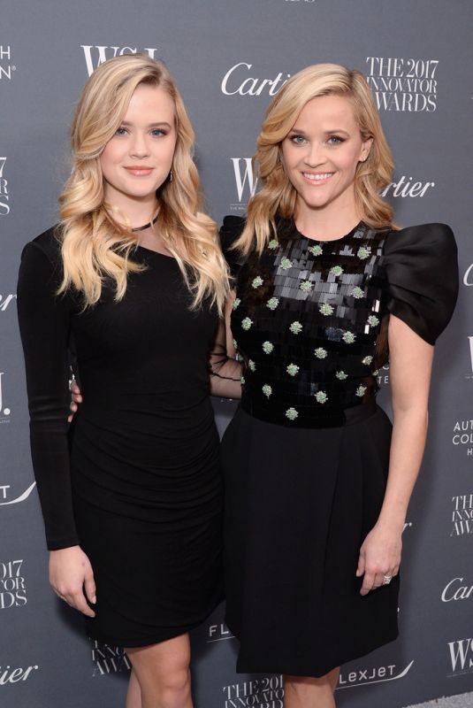 AVA PHILLIPPE and REESE WITHERSPOON at Wall Street Journal Magazine 2017 Innovator Awards in New York 11/01/2017