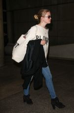 AVA PHILLIPPE at Los Angeles International Airport 11/27/2017