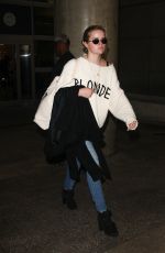 AVA PHILLIPPE at Los Angeles International Airport 11/27/2017