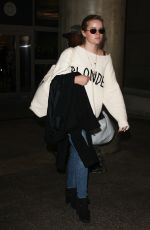 AVA PHILLIPPE at Los Angeles International Airport 11/27/2017