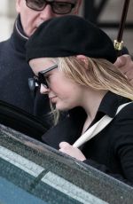 AVA PHILLIPPE Leaves Ritz Hotel in Paris 11/25/2017