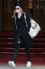 AVA PHILLIPPE Leaves Ritz Hotel in Paris 11/25/2017
