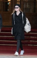 AVA PHILLIPPE Leaves Ritz Hotel in Paris 11/25/2017