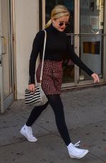 AVA PHILLIPPE Out and About in New York 11/02/2017