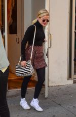 AVA PHILLIPPE Out and About in New York 11/02/2017