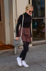 AVA PHILLIPPE Out and About in New York 11/02/2017