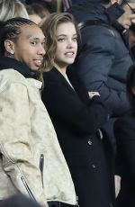 BARBARA PALVIN at PSG vs Nantes Game in Paris 11/18/2017